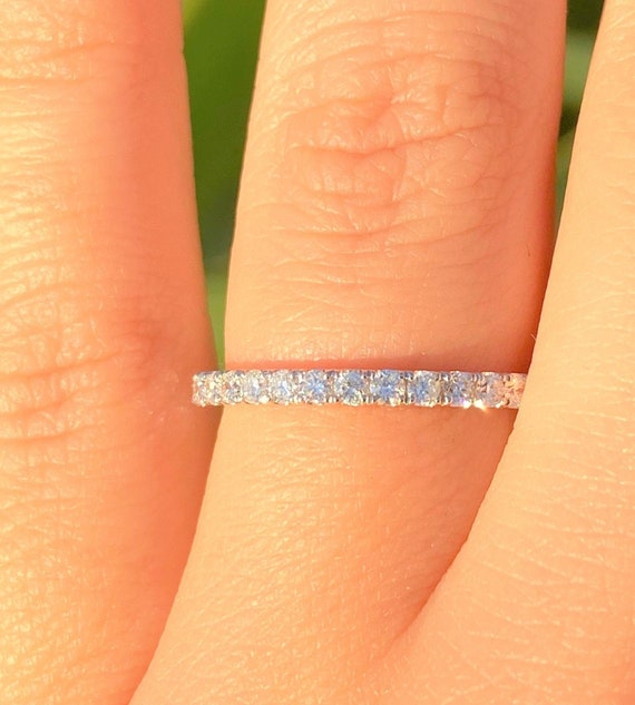 Sparkling Row Eternity Ring | Sterling silver | Pandora US