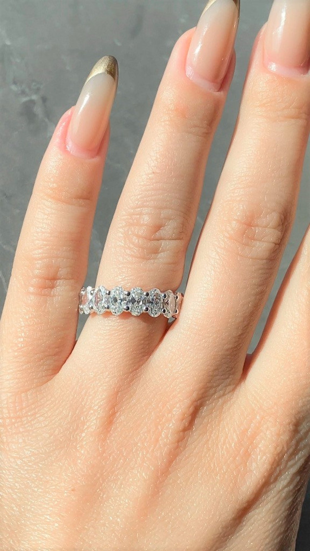 9 stone wedding band sale