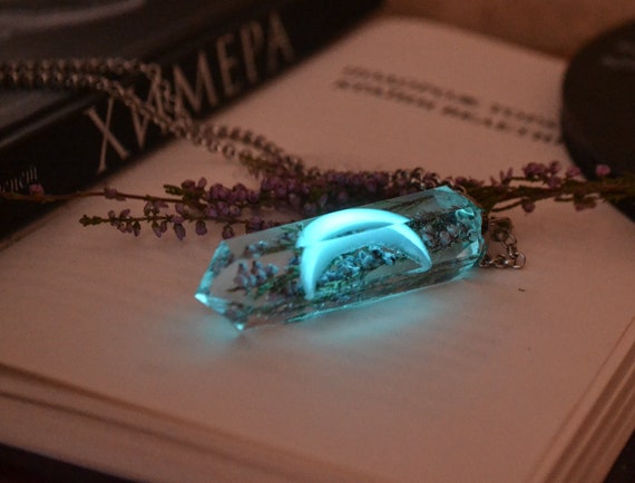 Handmade Double Sided Glow in the Dark Custom Birth Moon