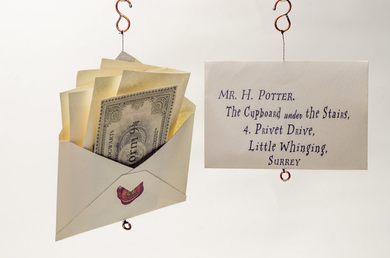 Harry/'s Hogwarts Letter Ornaments