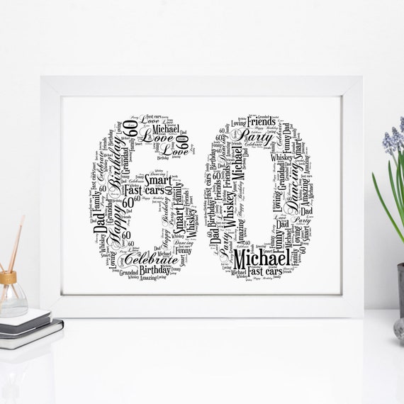 60th birthday keepsake mum