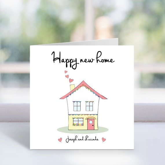 Happy New Home Greeting Card Happy New Home Greeting Card