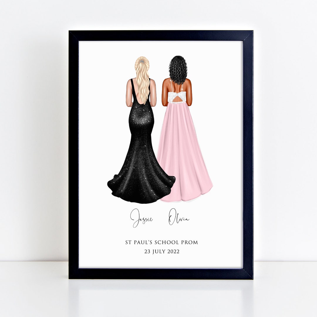 Personalisierter Abschlussball Druck High School Dance, College, Uni Leavers Ball 2022 Andenken
