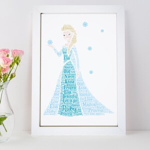 Disney Elsa Anna & Olaf Frozen Crystal Art DIY Picture Kit Ready
