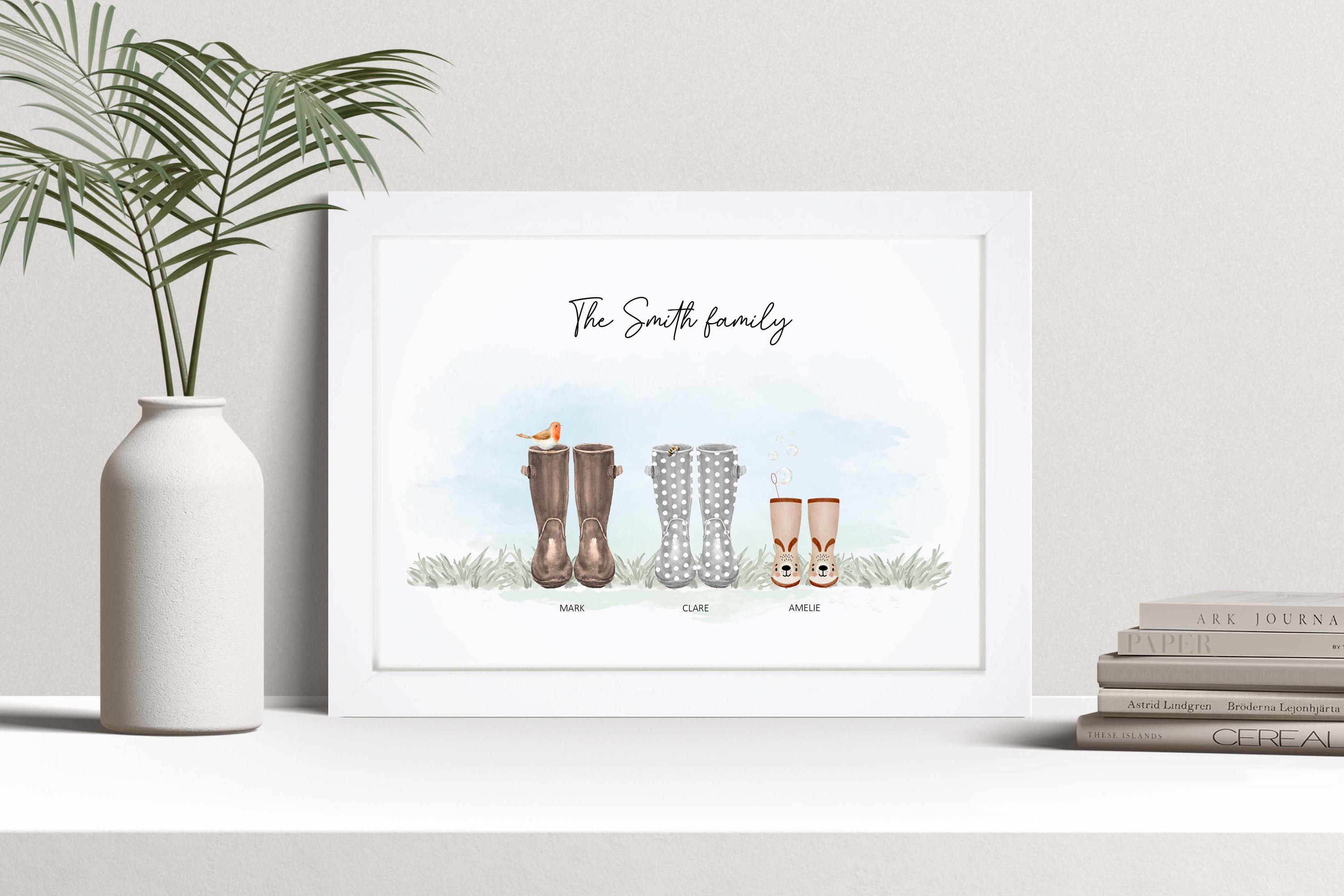 Welly Boot Print UK