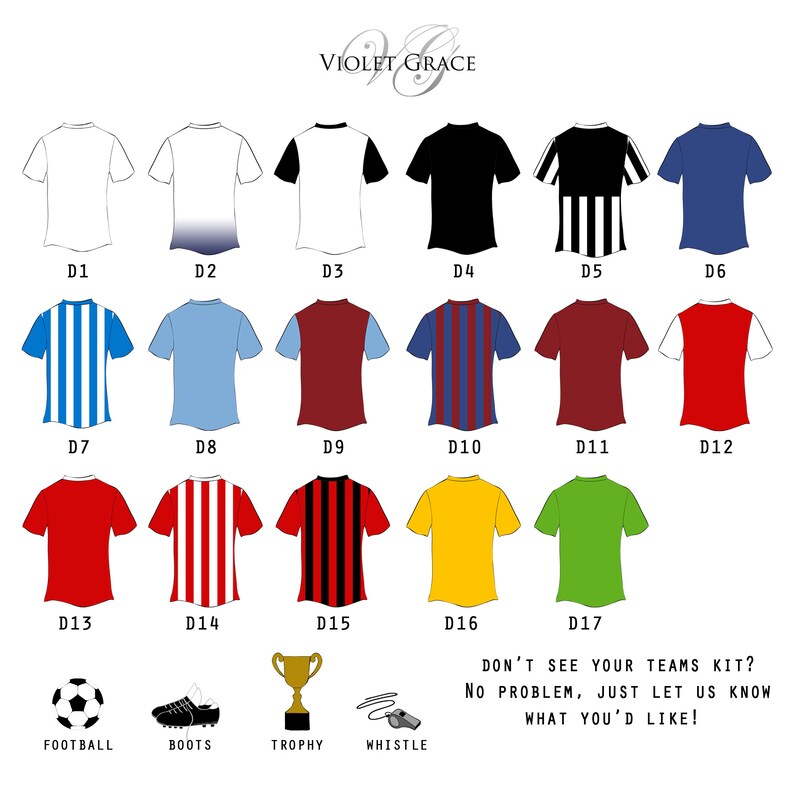 Personalised Football Shirt Print - Custom Family Wall Art Frame - Birthday, Father's Day Gifts Bild 4