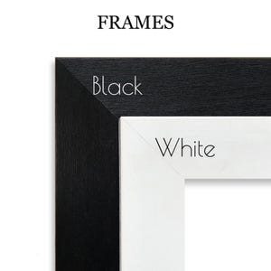 K&ouml;nnte beinhalten: Bild von zwei Bilderrahmen, einem schwarzen und einem wei&szlig;en, mit dem Wort "FRAMES" oben. Der schwarze Rahmen befindet sich links und der wei&szlig;e Rahmen rechts. Das Wort "Black" steht auf dem schwarzen Rahmen und das Wort "White" auf dem wei&szlig;en Rahmen.