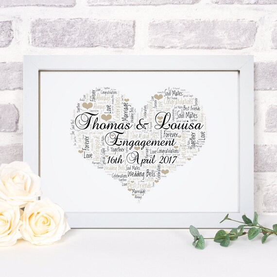 word art personalised gift present keepsake Giraffe Birthday mum auntie sister