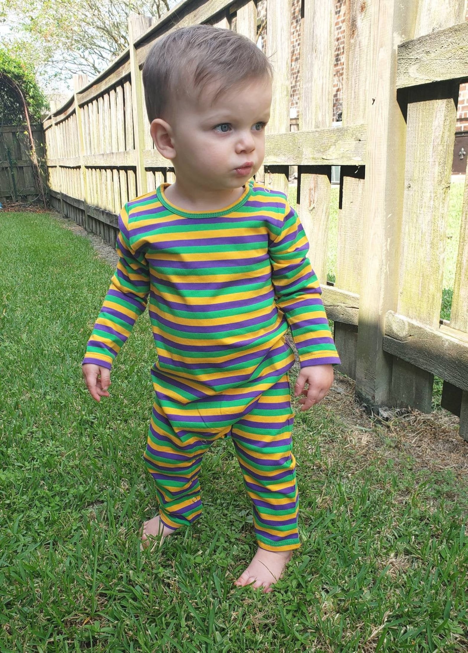 baby mardi gras outfit