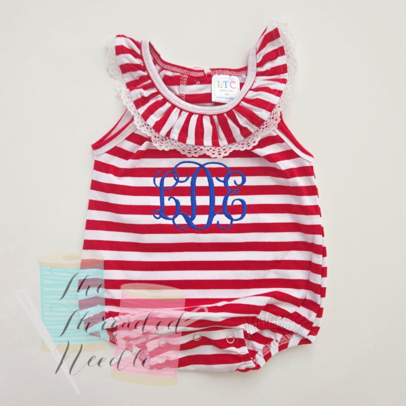 4th of July Bubble Romper main image 1