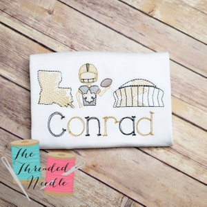 Boys Saints Shirt - Saints Boys Football Shirt - Kids Saints Shirt - New Orleans Saints Kids Shirt