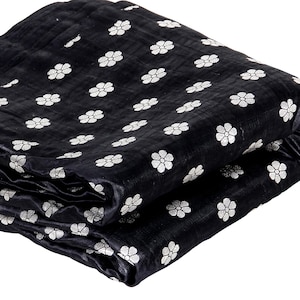 Green Jacquard Fabric Satin Floral 58