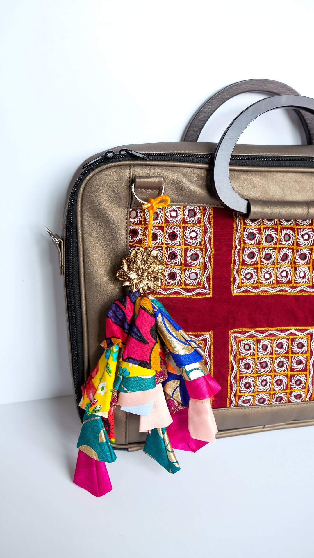 Handmade Jaipur Colorful Tassel With Satin Threads Fabric Etsy