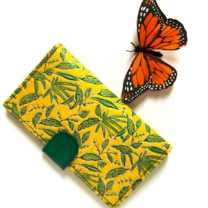 Embossed and Handpainted Leather Wallet