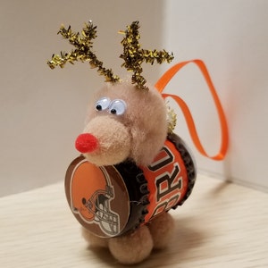 Cleveland Browns - NFL Xmas &quot;Reinbeer&quot; Ornament
