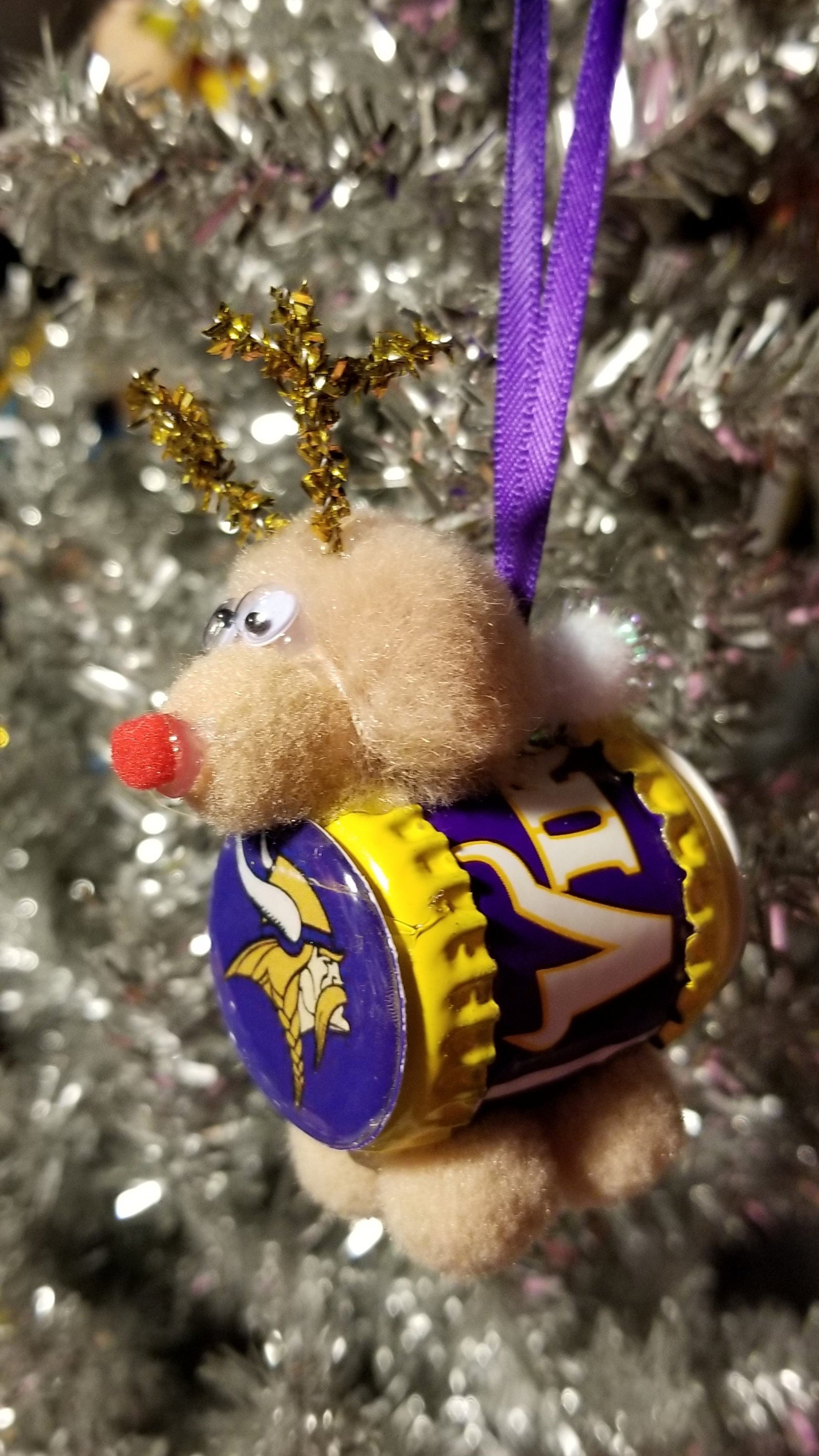 Minnesota vikings christmas ornaments Clearance