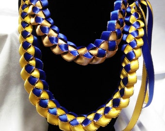 Ribbon Lei - Blue &...
