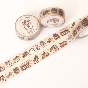 Washi Tape Corgiloafery Bread Corgi