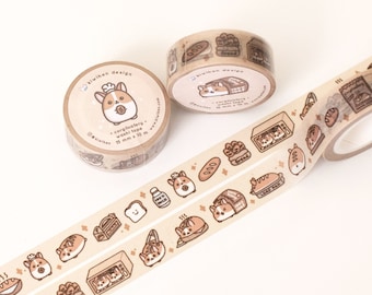 Washi Tape Corgiloafery Bread Corgi