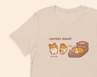 Current Mood Corgi Unisex T-Shirt