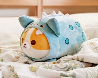 Dino Corgi Plush Toy Corgi Plush Super Soft Plush Corgi Gifts Dinosaur Plush Cute Plush Corgi Lover Gifts Cute Gifts Corgi