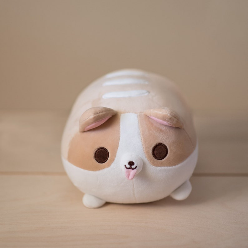 corgi loaf plush