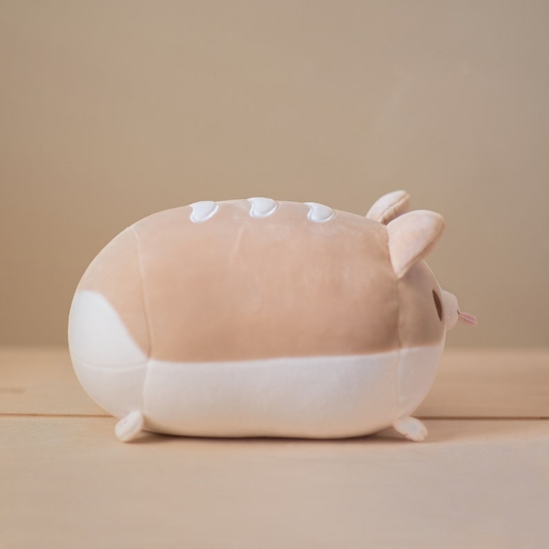 corgi loaf plush