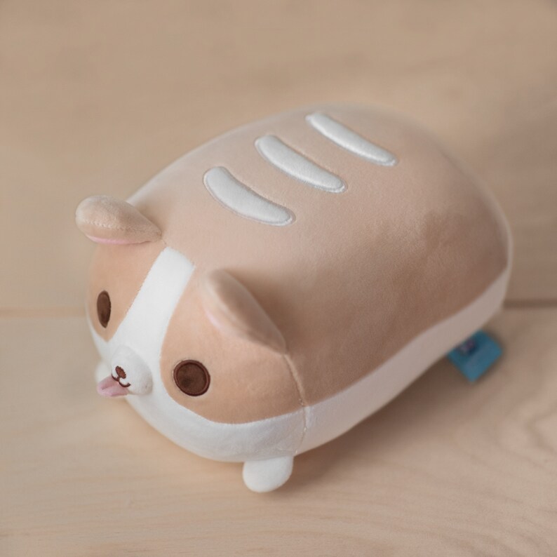corgi loaf plush