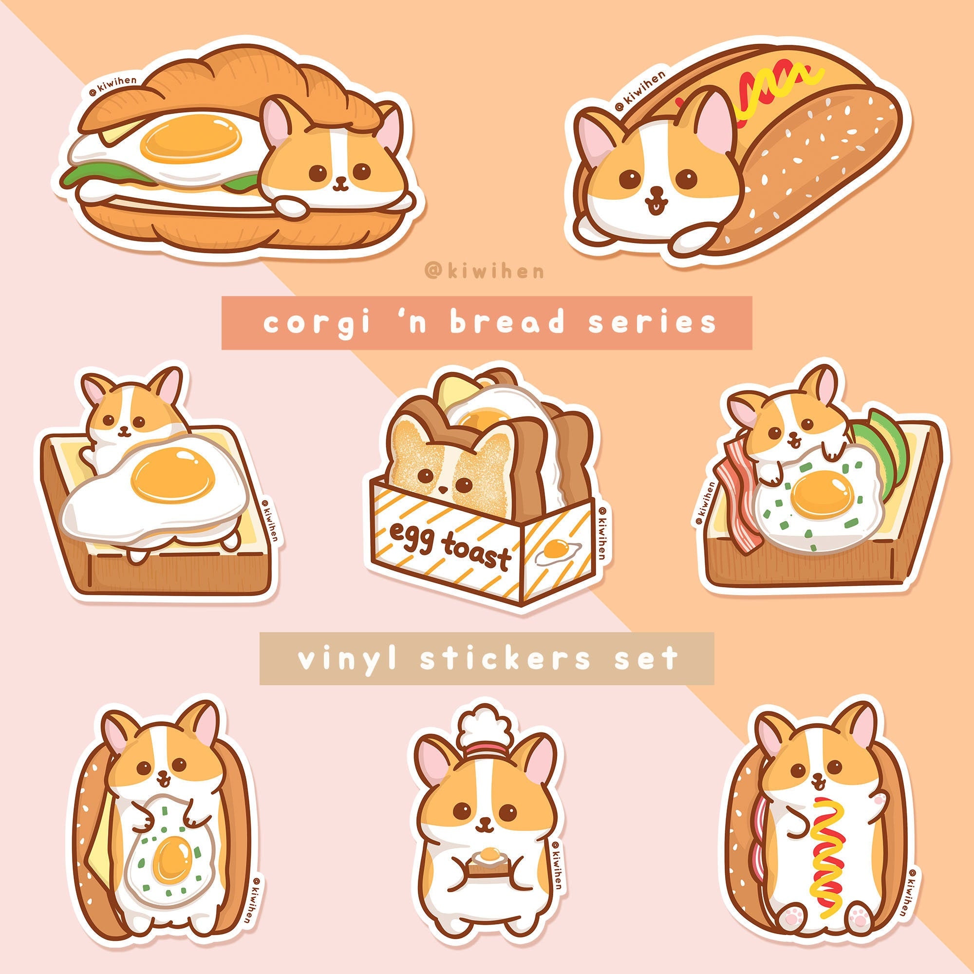 Милые рисунки корги