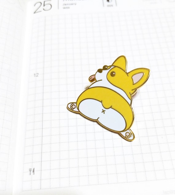 corgi butt pin