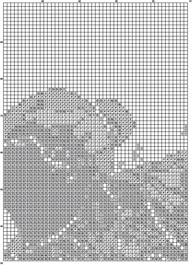 Running Cross Stitch Pattern 1 Instant Download Instant PDF Etsy