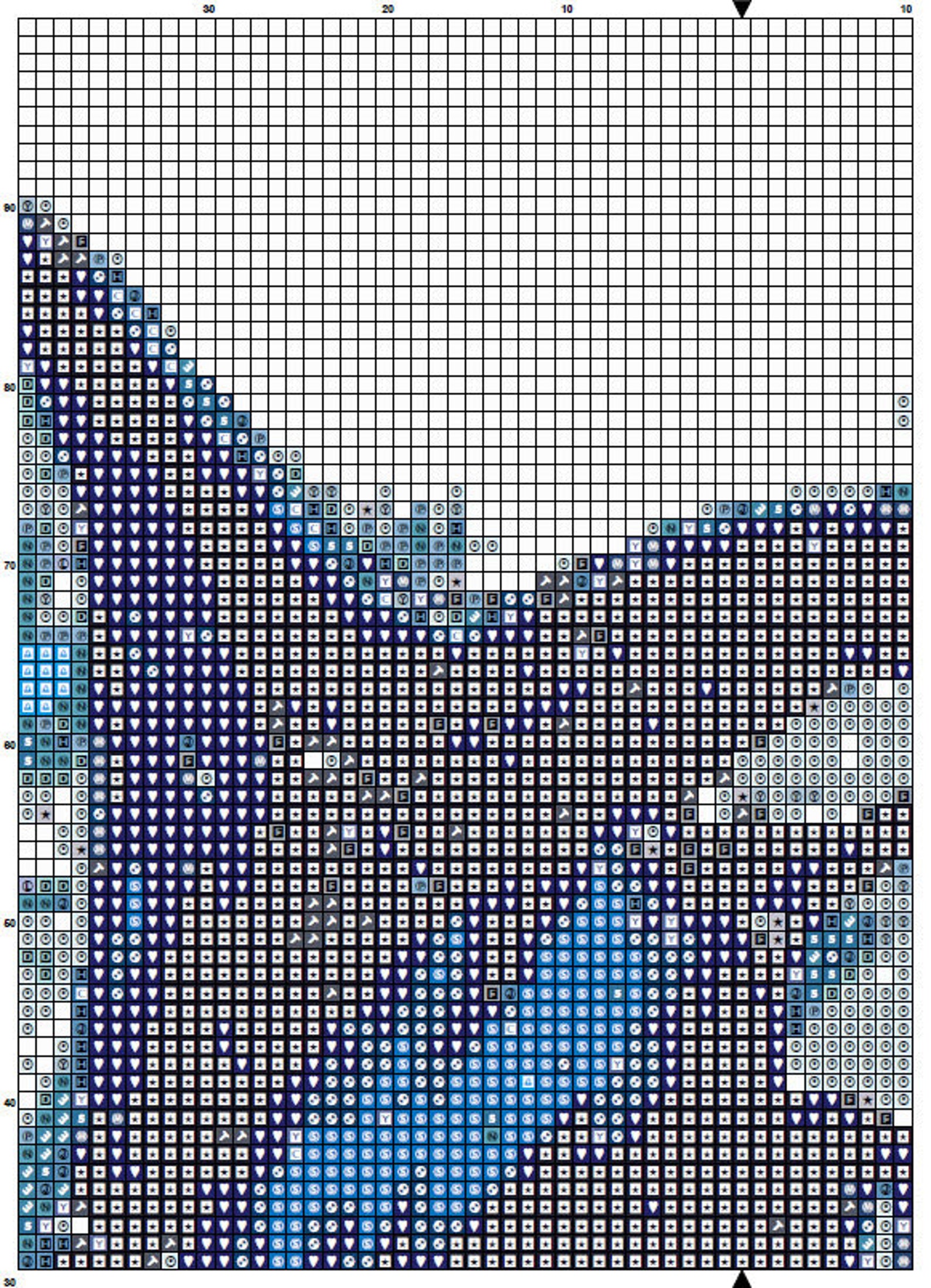Orcas Cross Stitch Pattern 1 Instant PDF Download Killer | Etsy