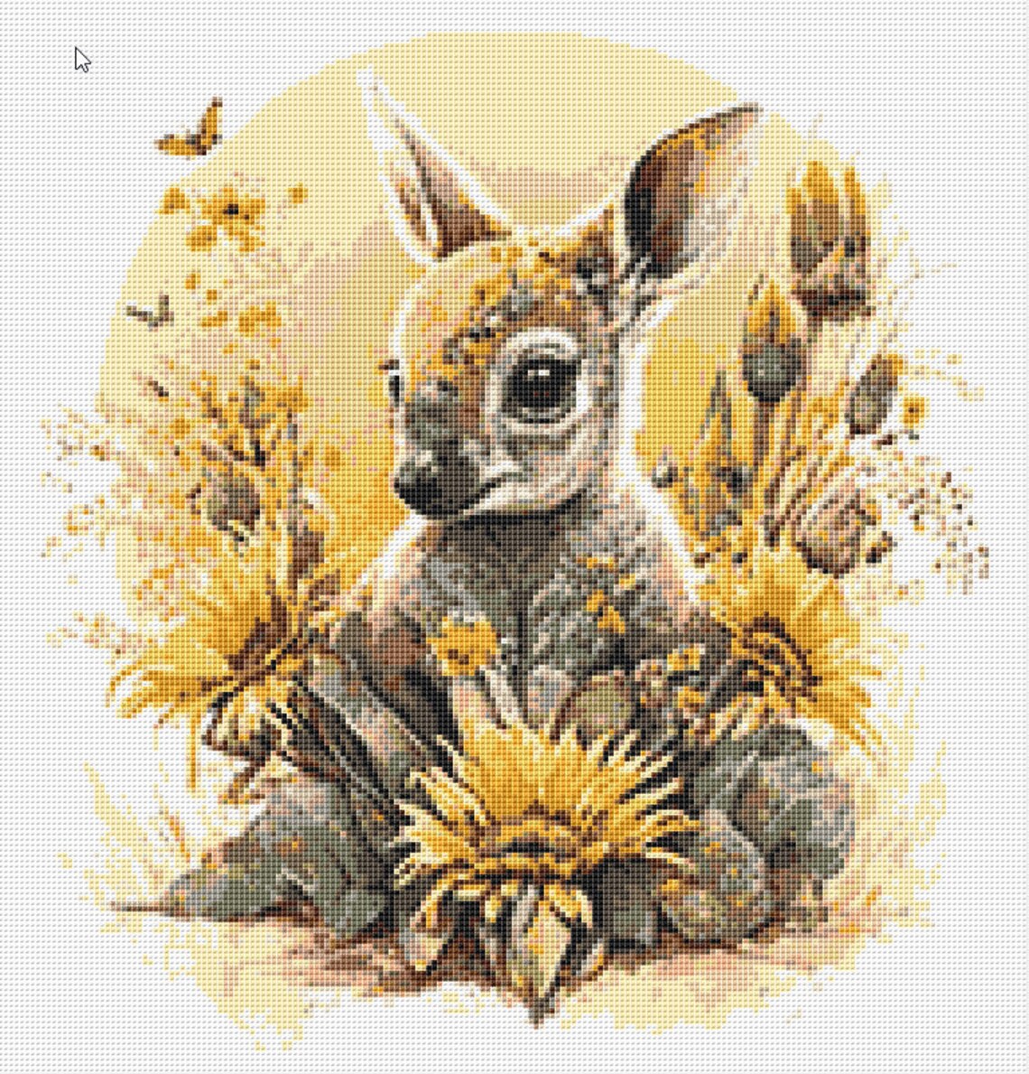 Kangaroo Cross Stitch Pattern 8 Instant PDF Download Etsy