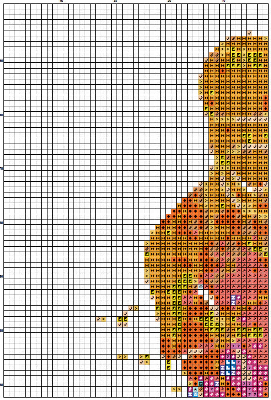 Golf Cross Stitch Pattern 2 Instant Download Instant PDF Etsy