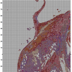 Octopus Cross Stitch Pattern 5 Instant PDF Download - Octopus ...