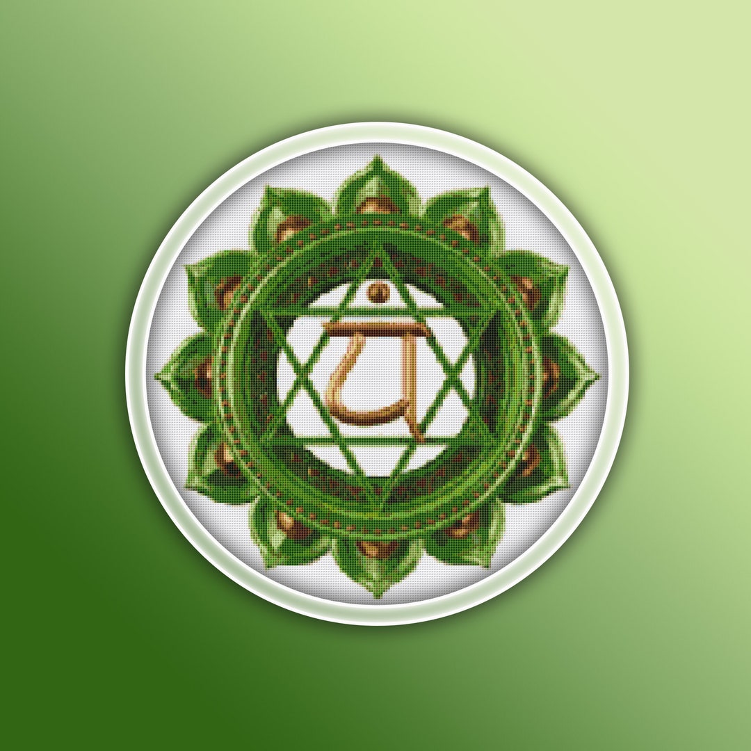 Anahata Cross Stitch Pattern 1 Instant Download Instant PDF Download ...