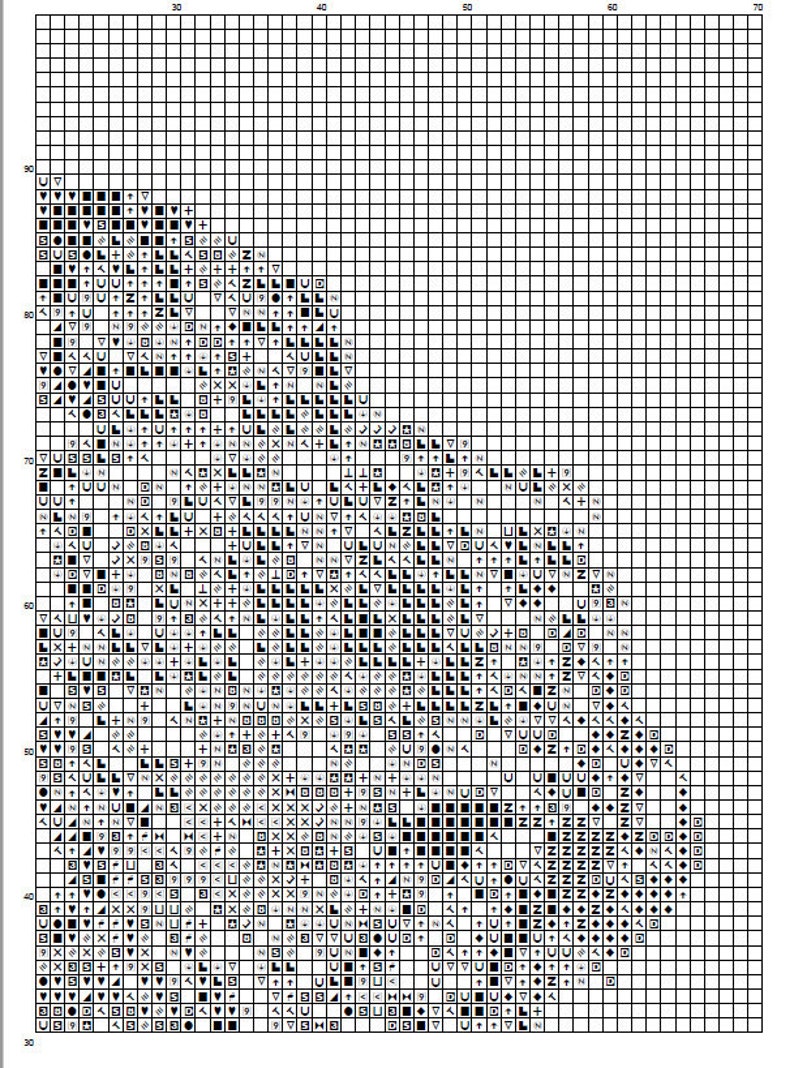 Anatomy Cross Stitch Pattern 1 Instant PDF Download Anatomy Etsy