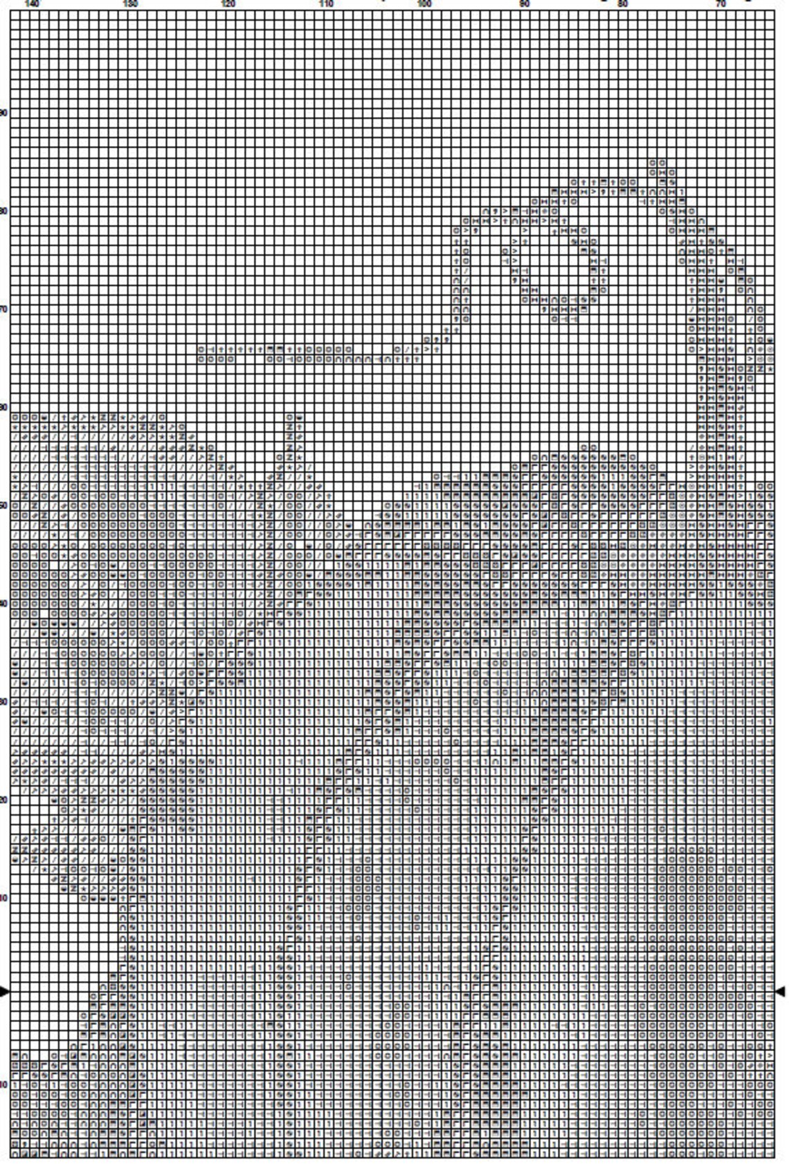Pumpkins Cross Stitch Pattern 1 Instant PDF Download Autumn | Etsy