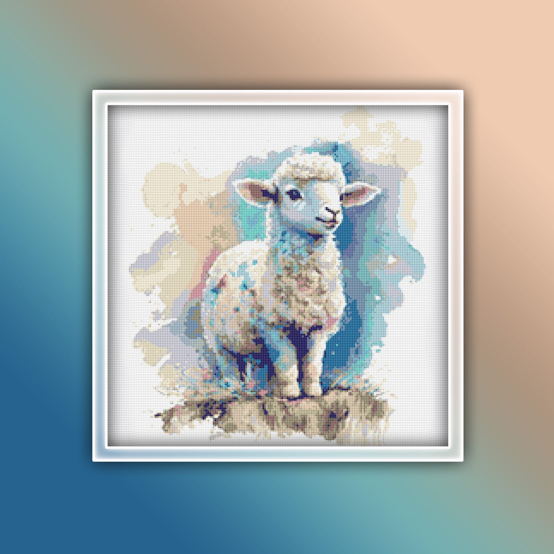 Sheep Cross Stitch Pattern 17 Instant Download Instant PDF Etsy