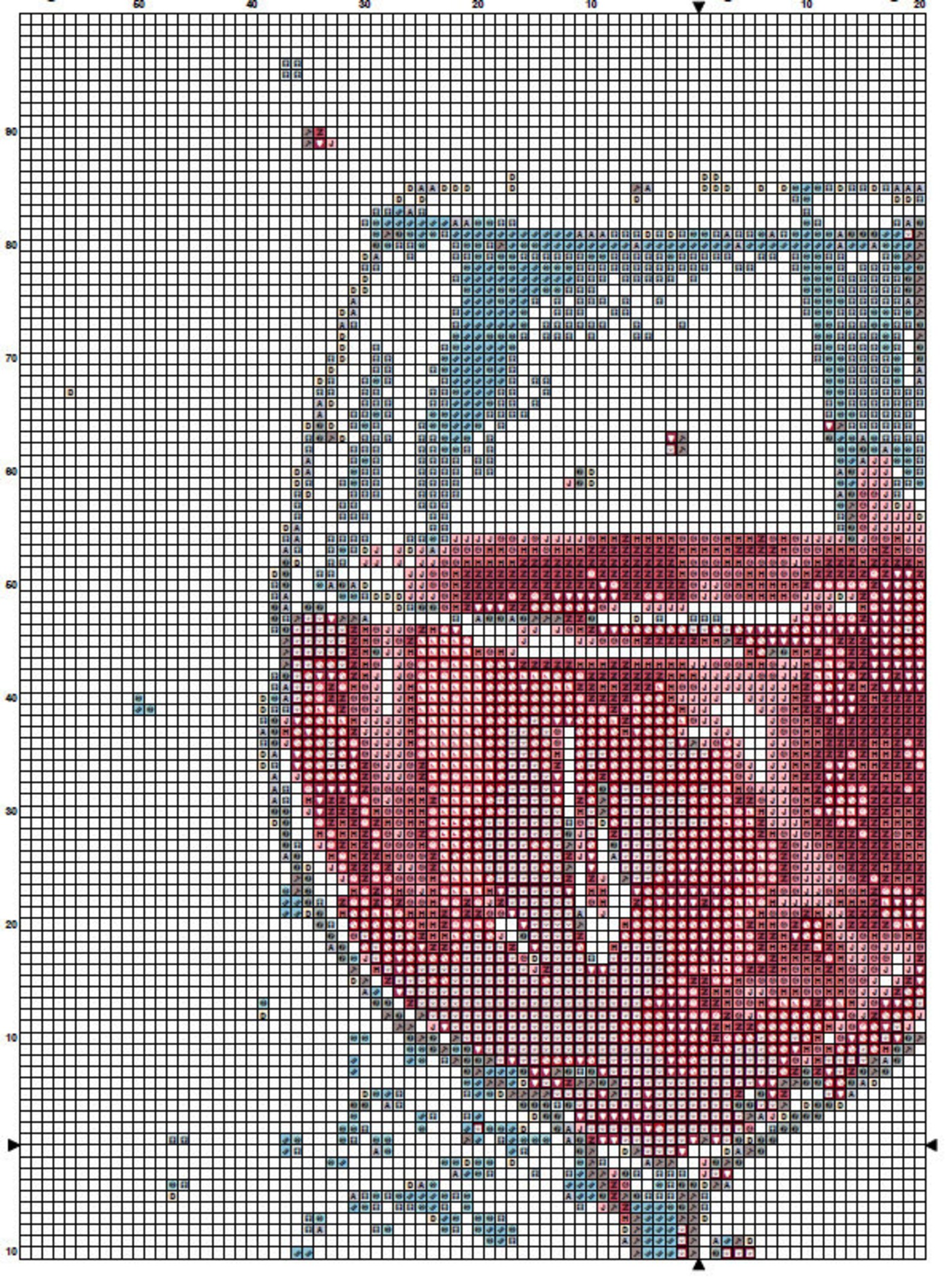 Wine Cross Stitch Pattern 5 Instant PDF Download Wine Glass - Etsy
