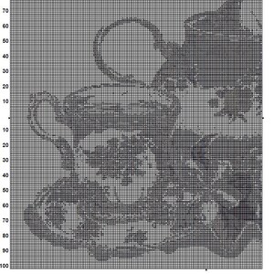 High Tea Cross Stitch Pattern 1 Instant PDF Download - Tea Watercolor ...