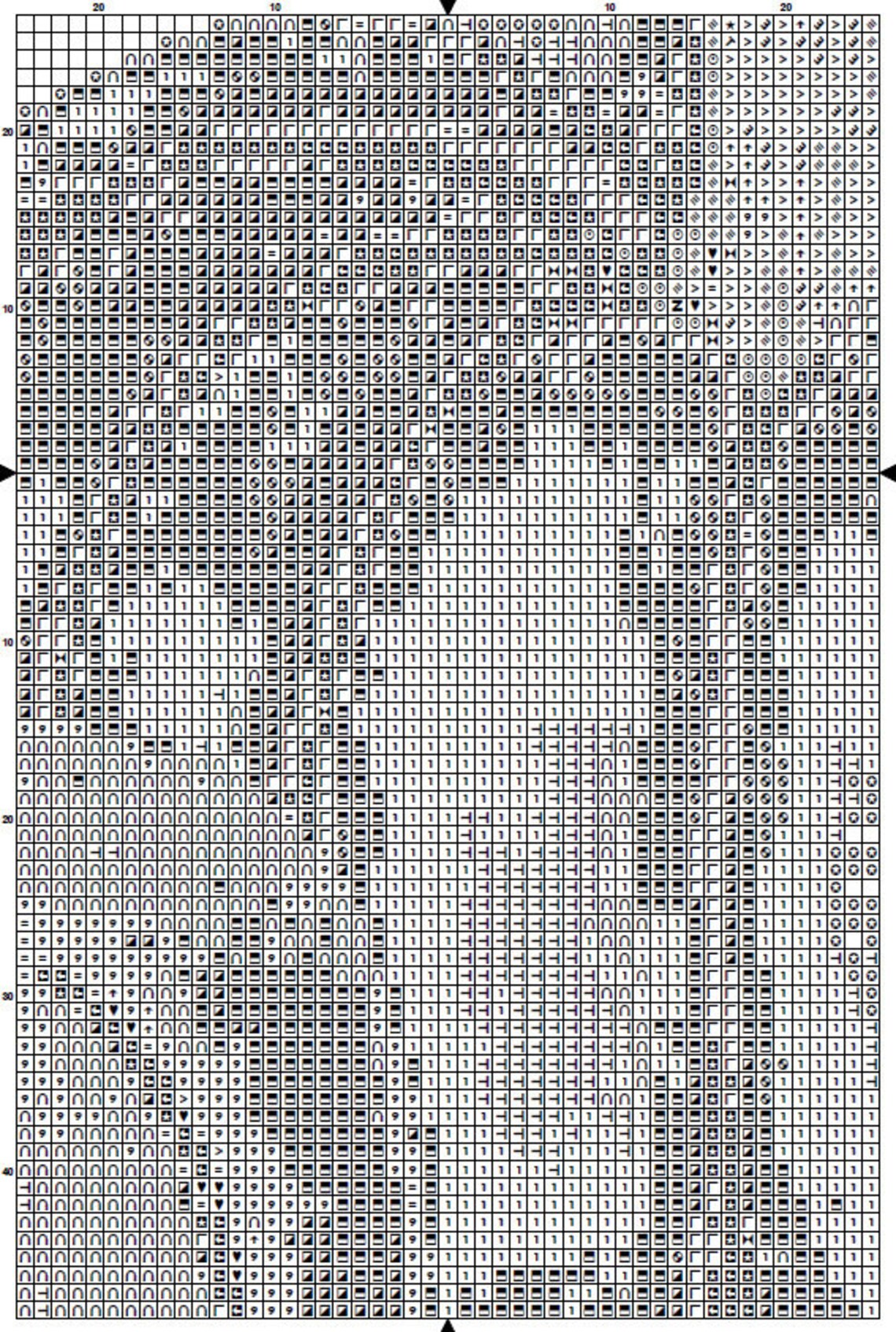 Pumpkins Cross Stitch Pattern 1 Instant PDF Download Autumn | Etsy