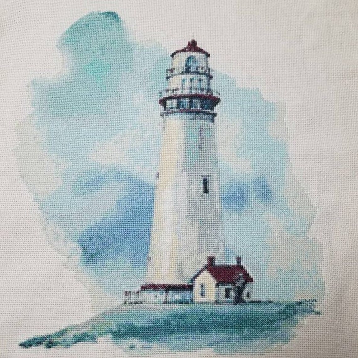 Lighthouse Cross Stitch Pattern 1 Instant PDF Download House Etsy