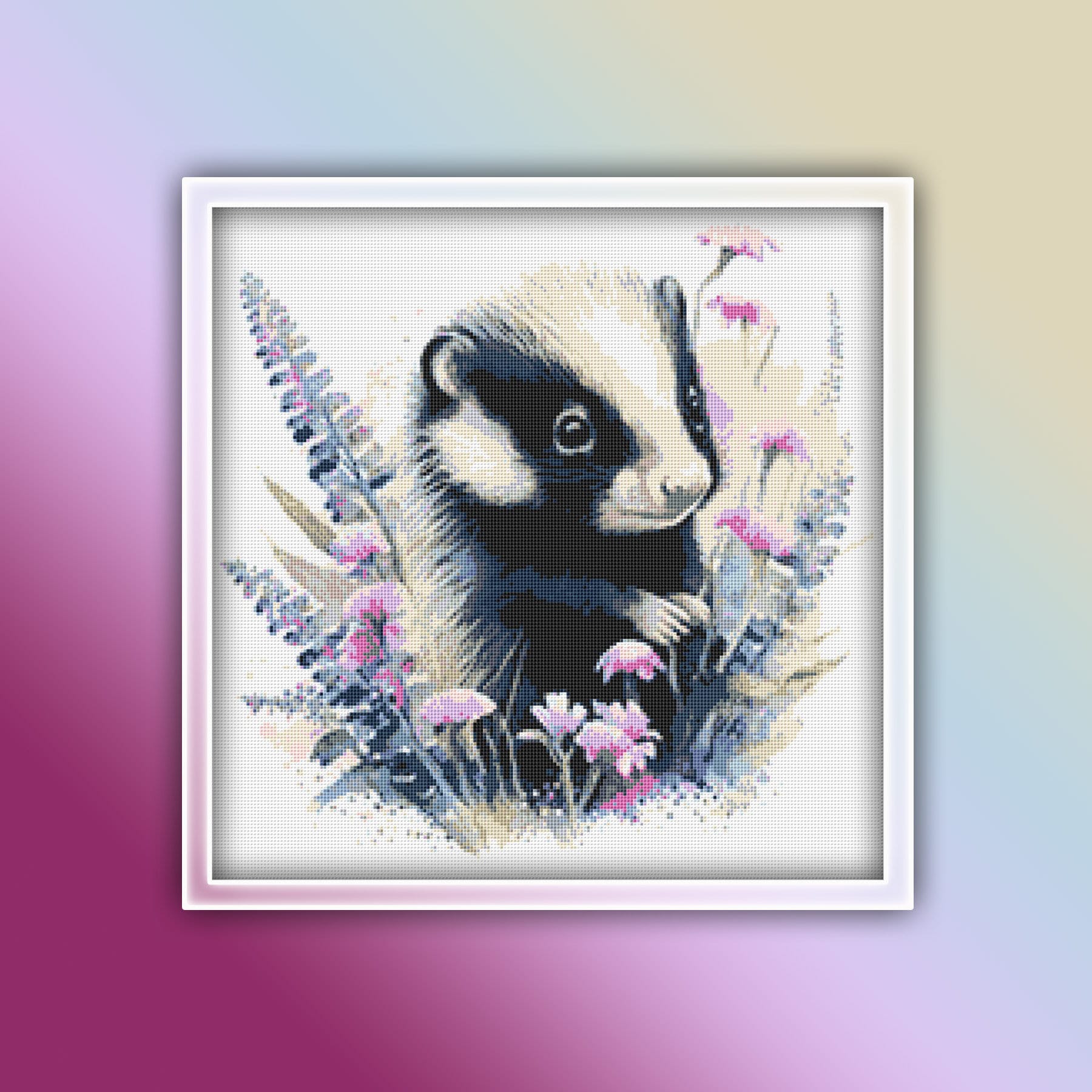 【希少】CAT COPY Baby skunk pullover Skunk Cross Stitch Pattern 3 Instant Download Instant PDF