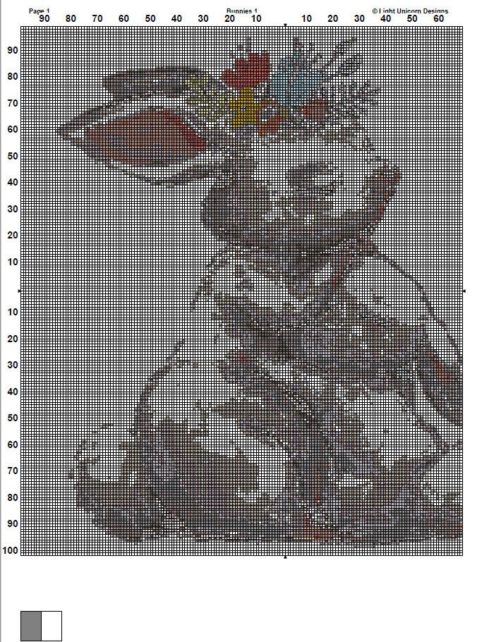 Bunnies Cross Stitch Pattern 1 Instant Download Instant PDF Download ...