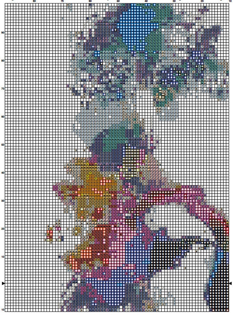 Marilyn Monroe Cross Stitch Pattern Instant PDF Download - Etsy