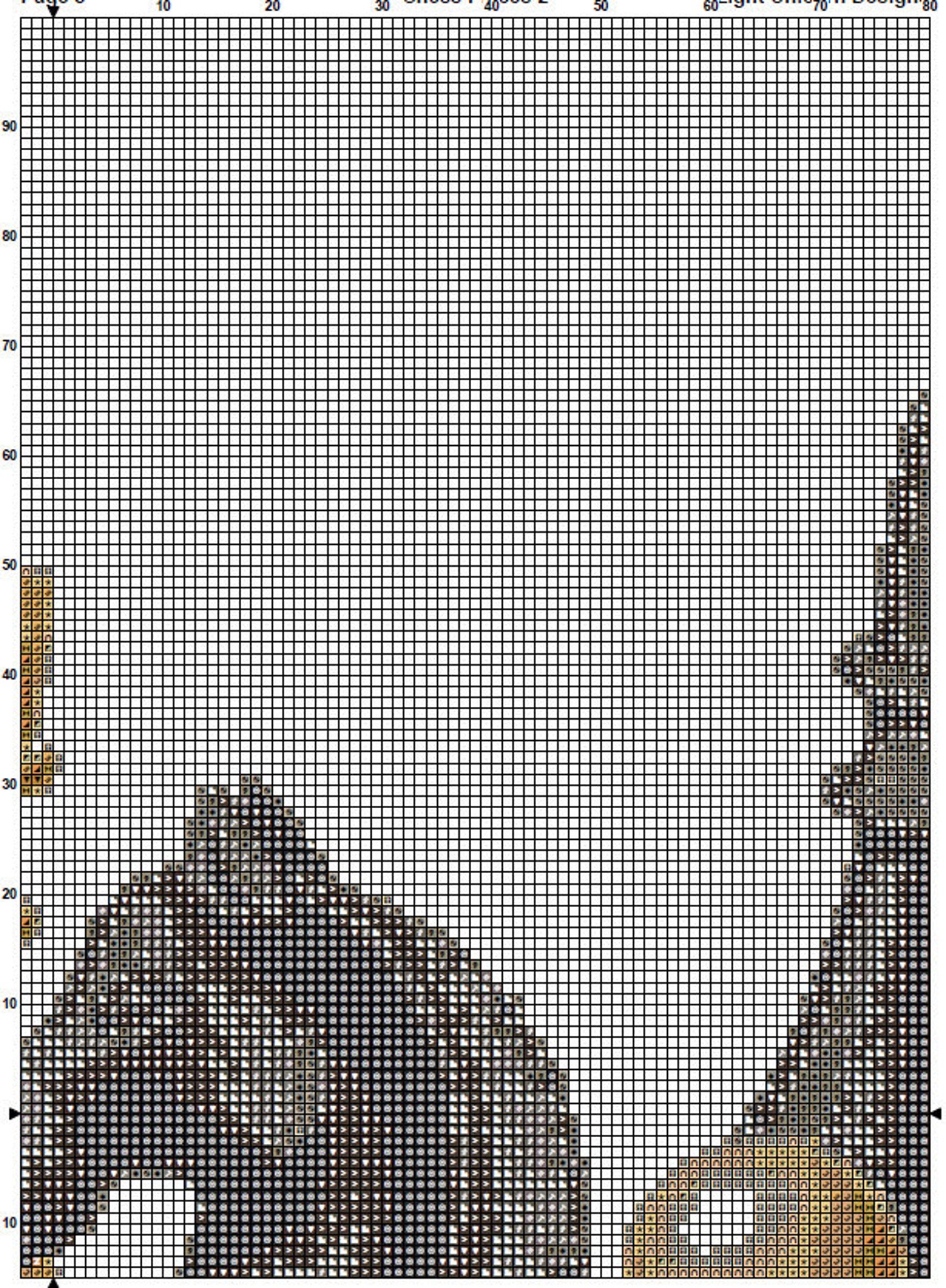 Chess Pieces Cross Stitch Pattern Instant PDF Download Chess | Etsy