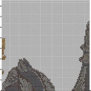 Chess Pieces Cross Stitch Pattern Instant PDF Download Chess | Etsy