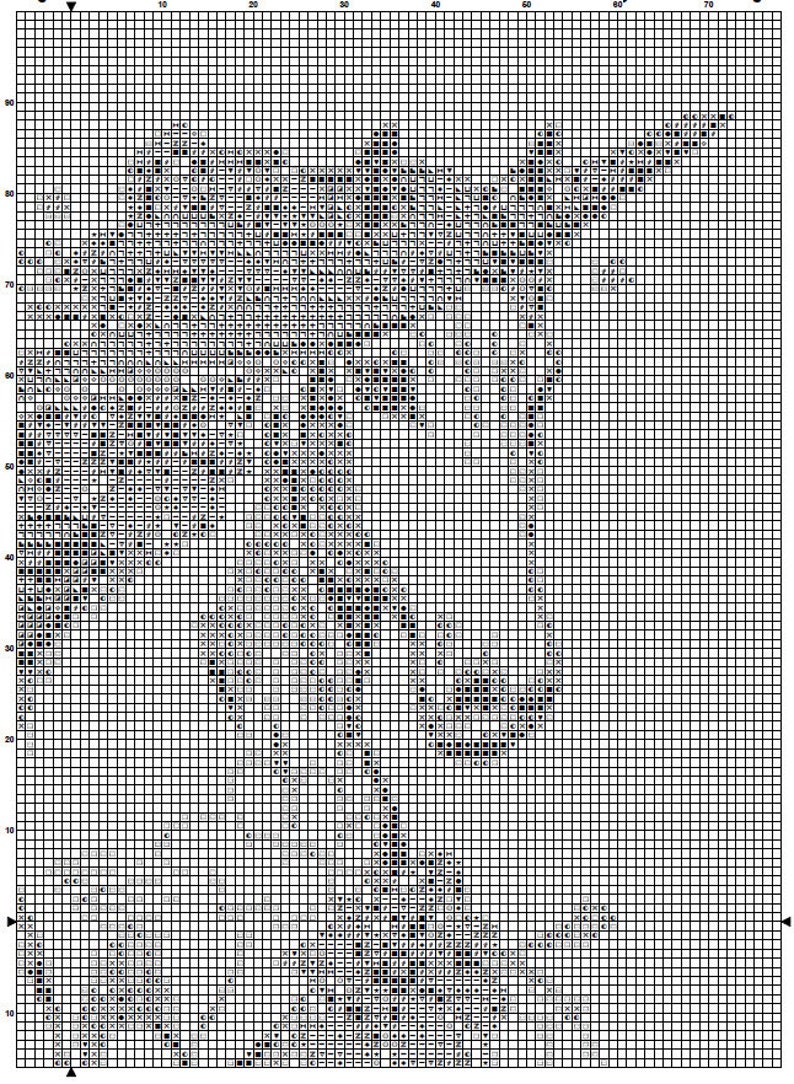 Unicorn Cross Stitch Pattern 5 Instant PDF Download Baby Etsy