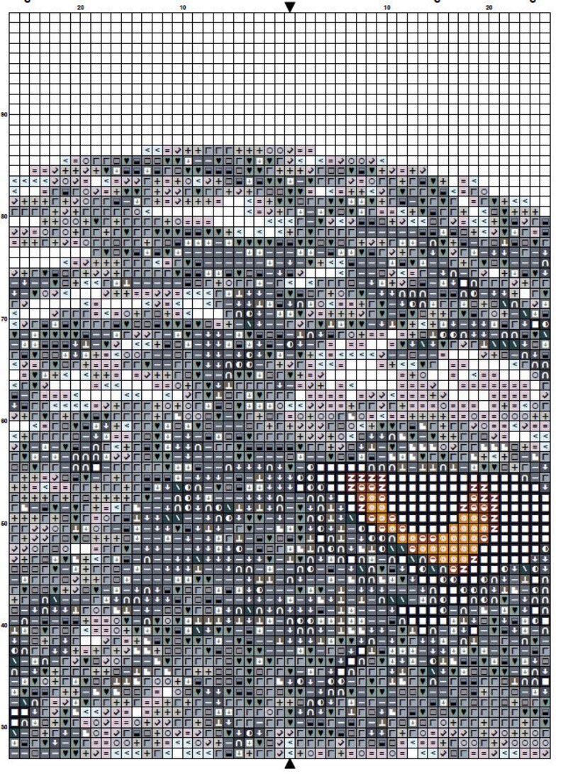 Owl Cross Stitch Pattern 3 Instant PDF Download Owl | Etsy